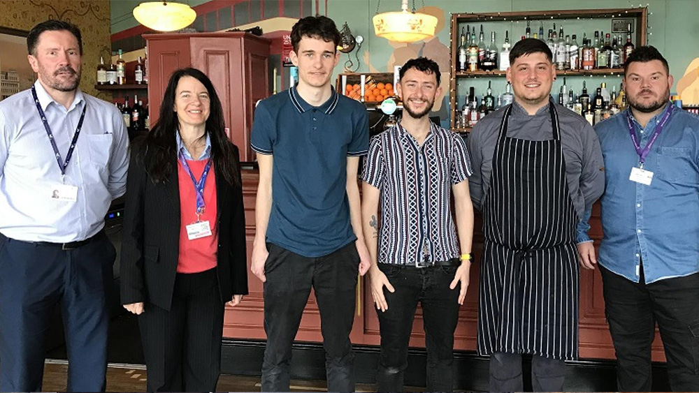 ILS Student work experience at a restaurant