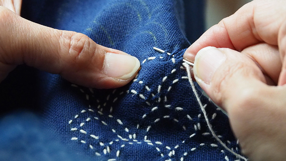 Sashiko stitch