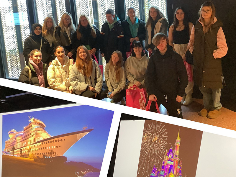 Travel and Tourism students at ITT