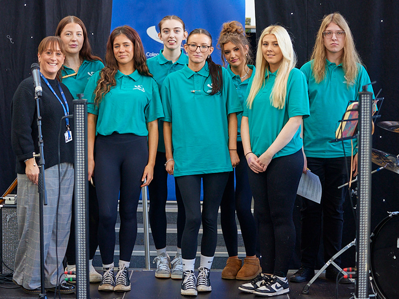 Travel and Tourism students at Creative Futures