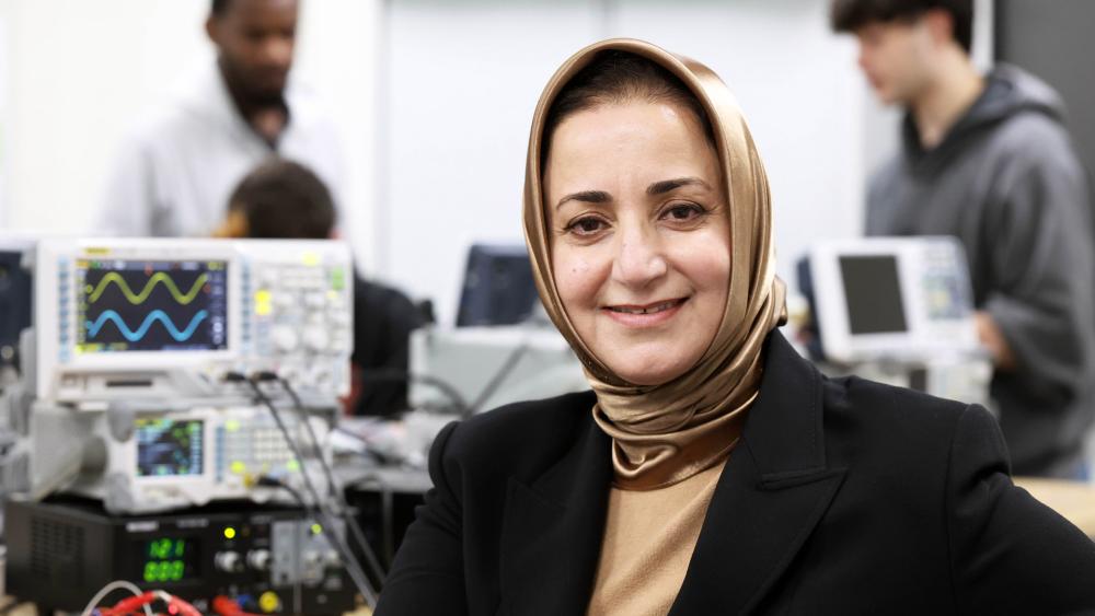Pioneering engineering lecturer Rabya focused on supporting her learners to flourish
