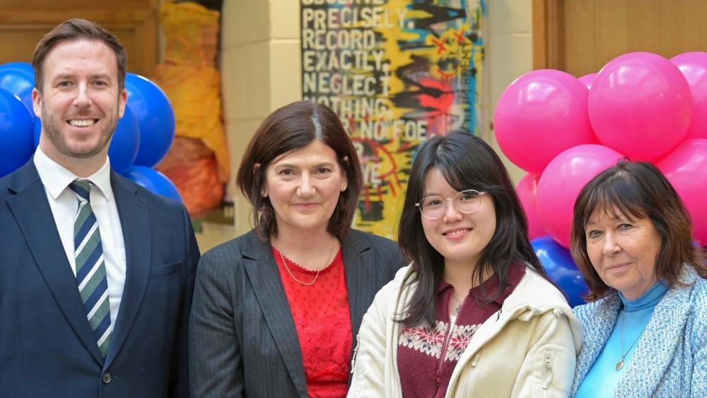 International student celebrates Cambridge offer