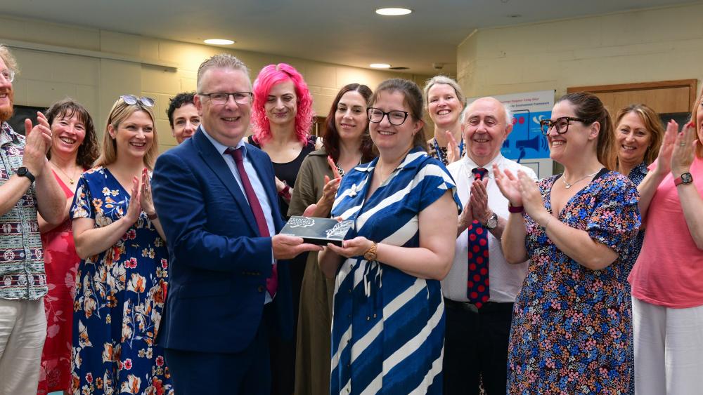 College lecturer scoops Silver teaching award