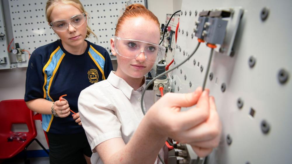 CyberFirst and Gower College Swansea inspire the next generation of women in STEM