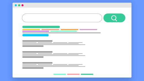 Search page illustration