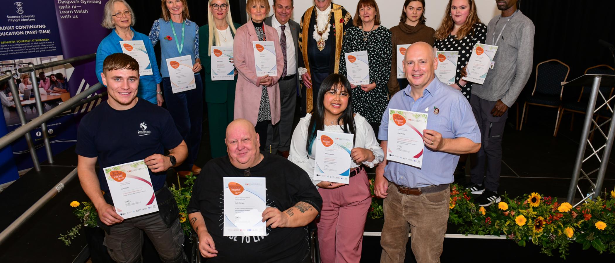 Group photo of Award winners