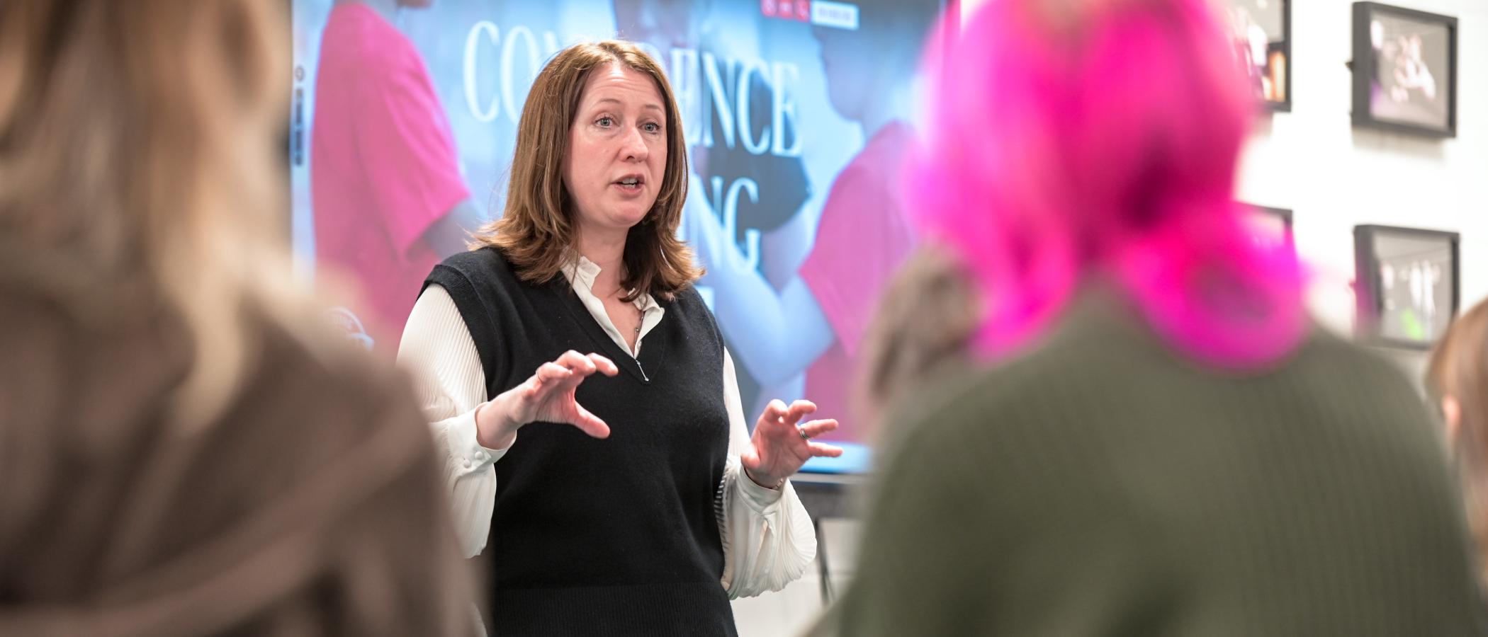 Former student inspires next generation of actors