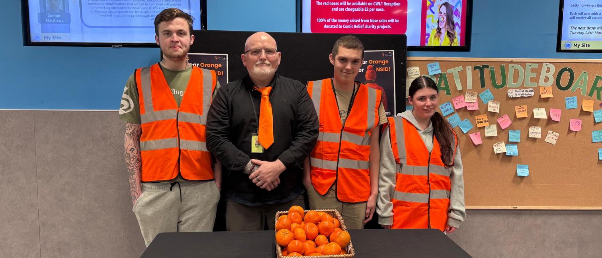 Interns represent College at prestigious London event