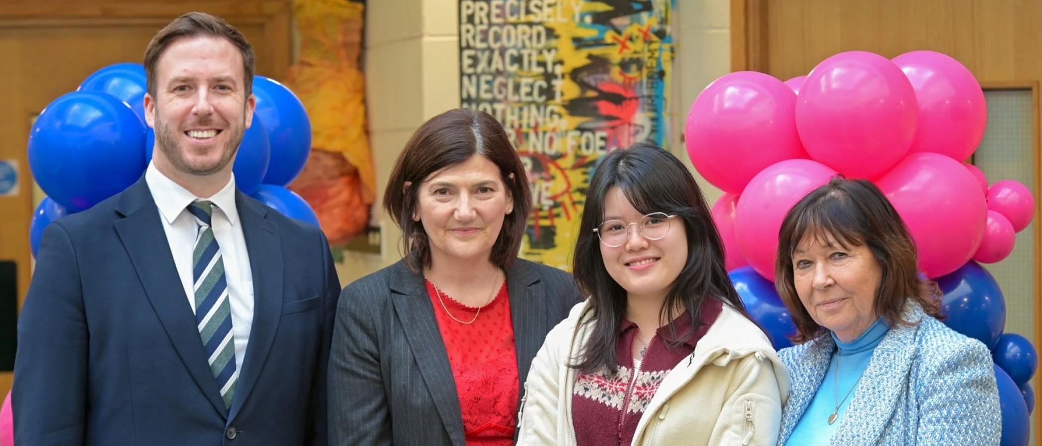 International student celebrates Cambridge offer