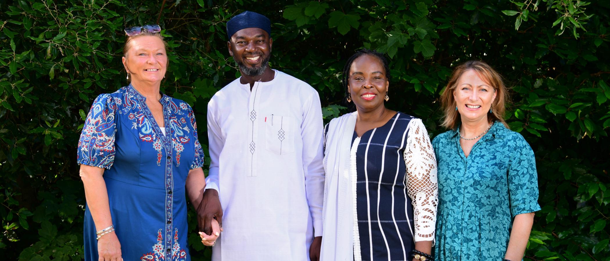 Gower College Swansea hosts international delegation from Ghana