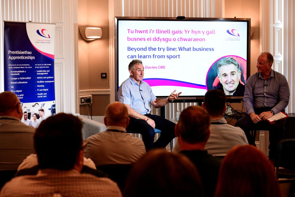   Presenting in Sketty Hall