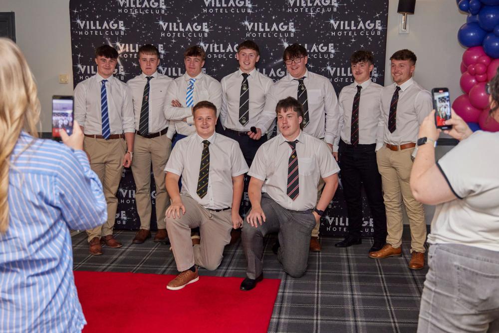 Group photo of Rugby Team