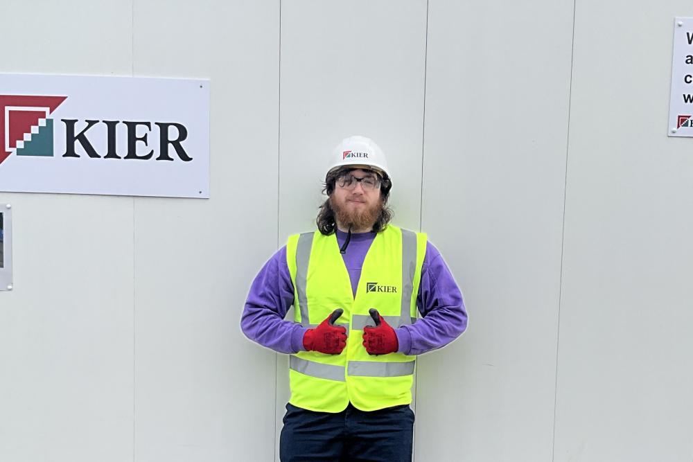 Hands-on work experience opportunity for Kian