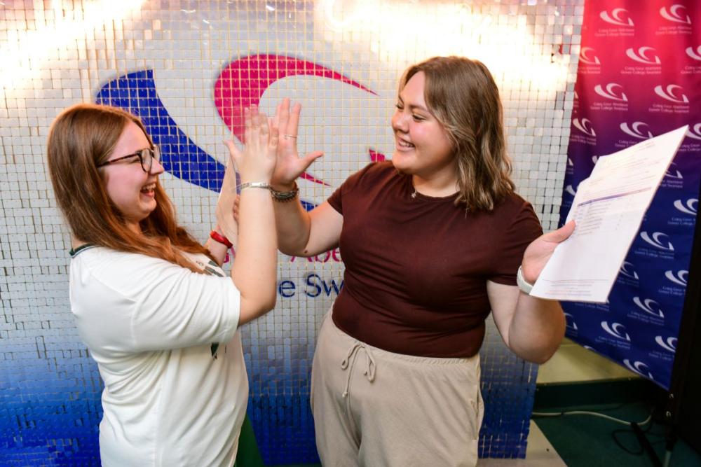 100% A Level pass rate as Gower College Swansea marks another year of academic excellence 