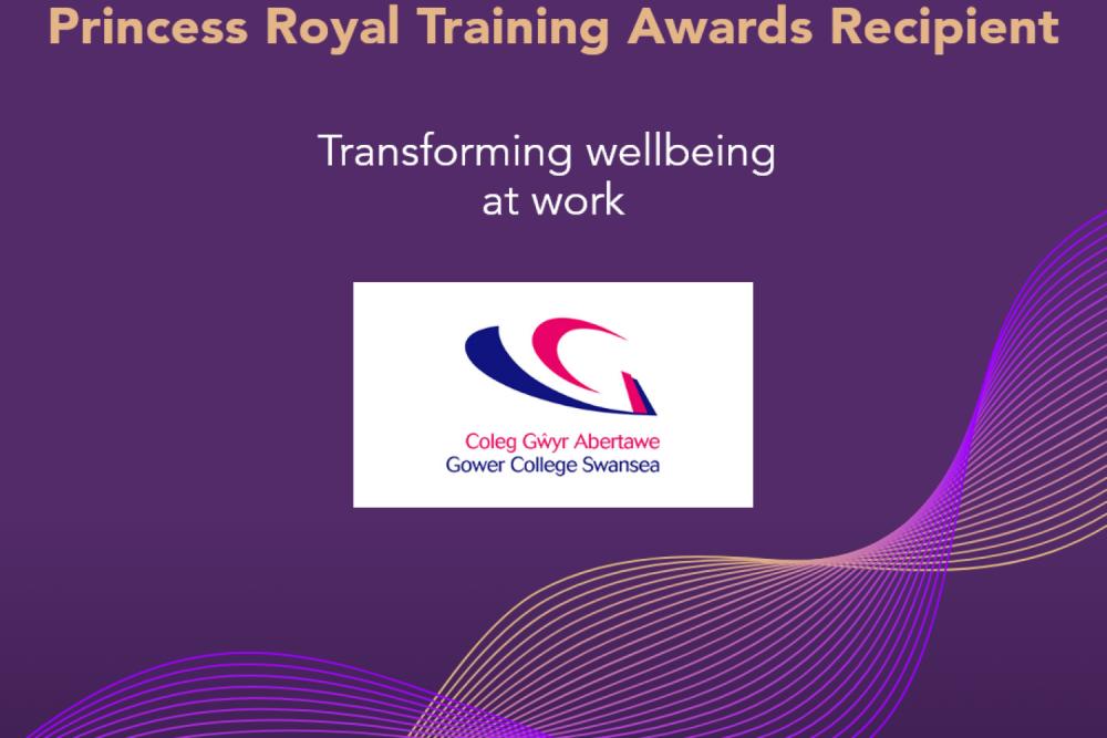 College scoops prestigious Princess Royal Training Award