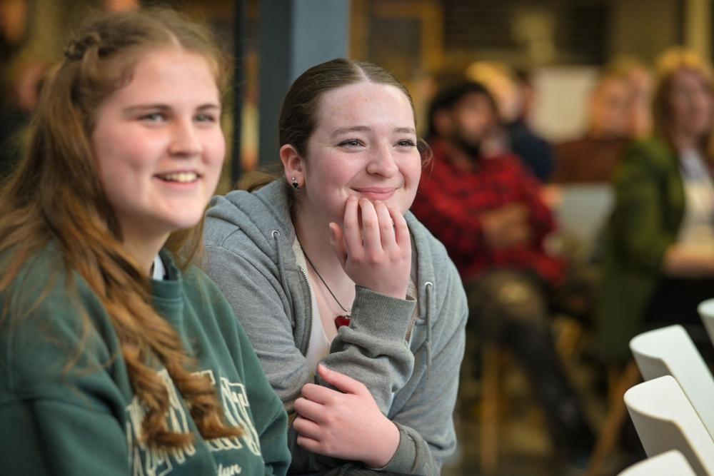 College students celebrate medals success
