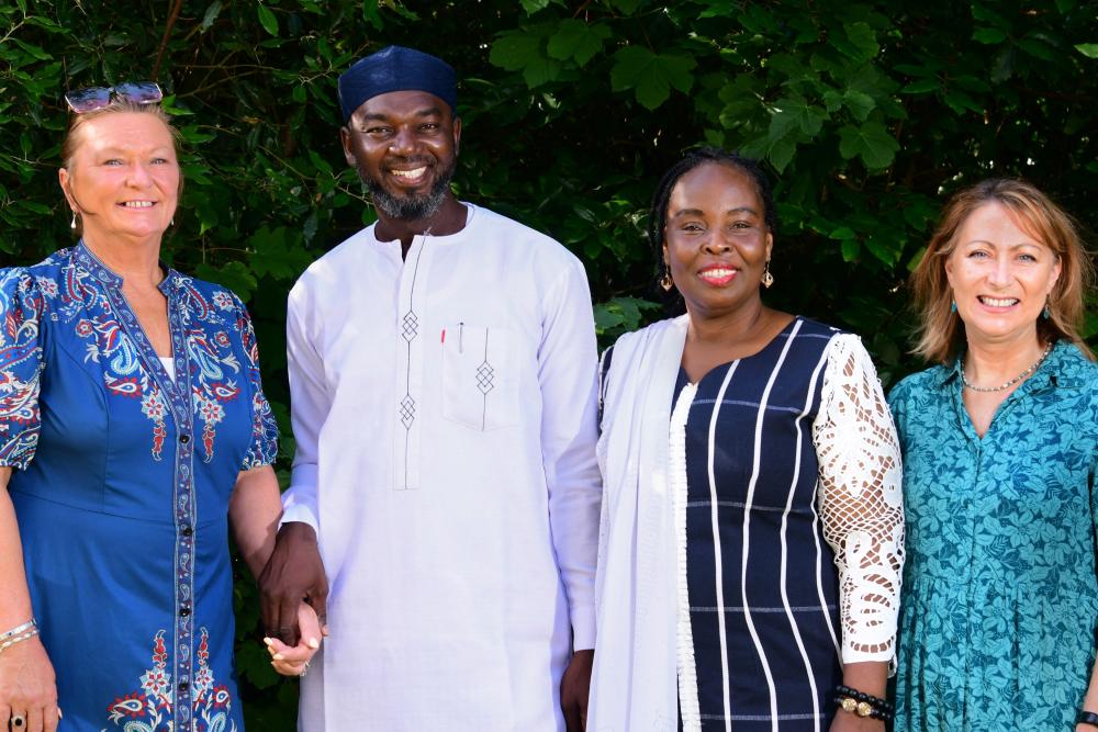 Gower College Swansea hosts international delegation from Ghana