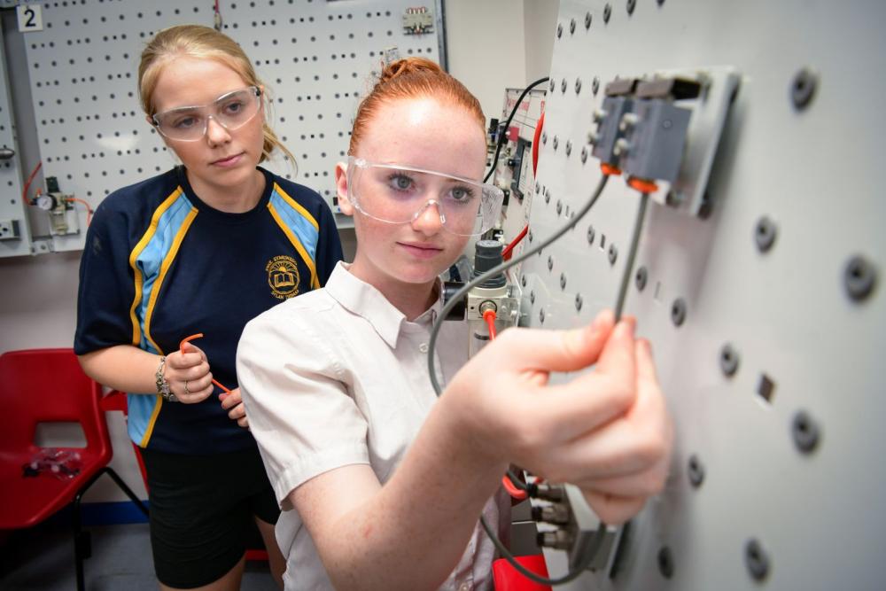 CyberFirst and Gower College Swansea inspire the next generation of women in STEM